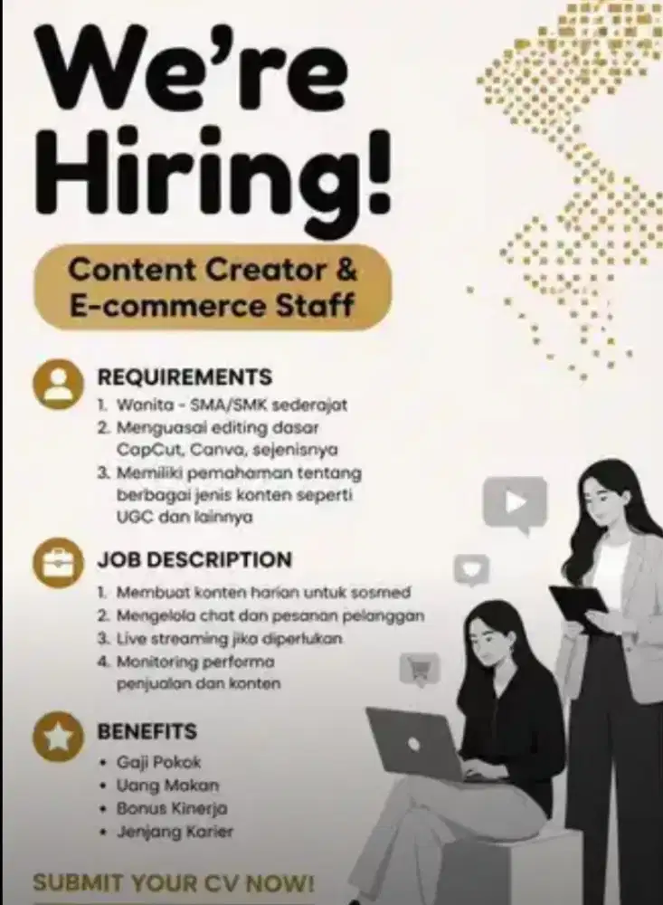 Di cari marketing konten kreator