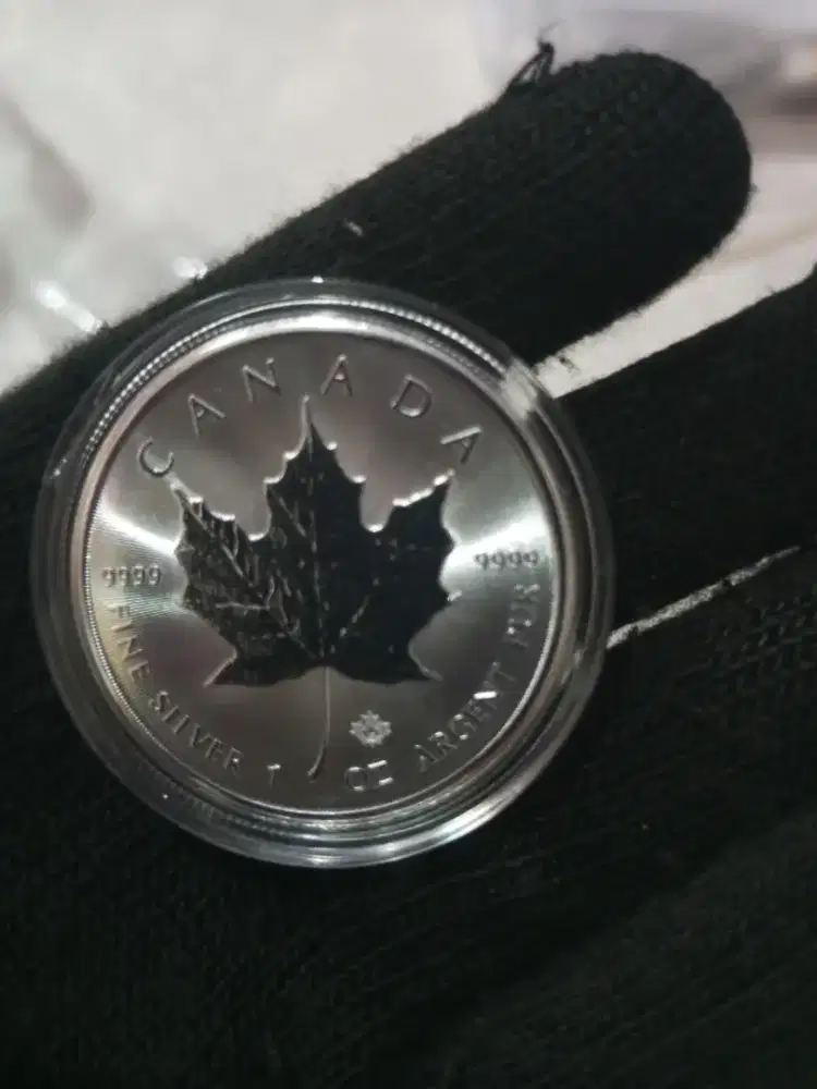 silver coin 1 oz maple canada 2025
