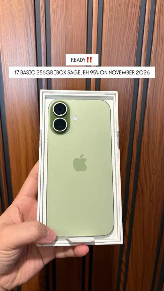 IPHONE 17 256 IBOX SAGE
