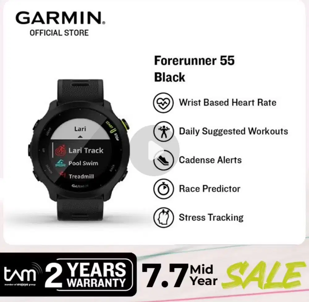 Garmin Forerunner 55 -Black