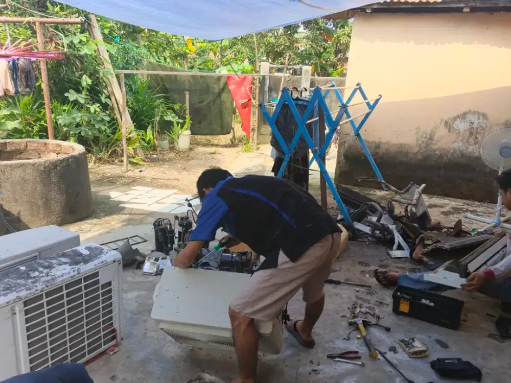 Terima AC rusak atau mati total