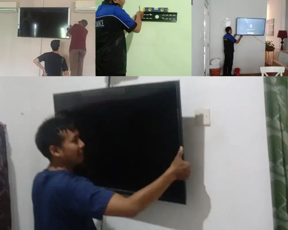 Braket +pasang atau jasa pasang terima rapih breket bracket led tv