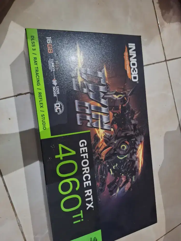 VGA Nvidia RTX 4060 TI 16gb Inno3d bekas