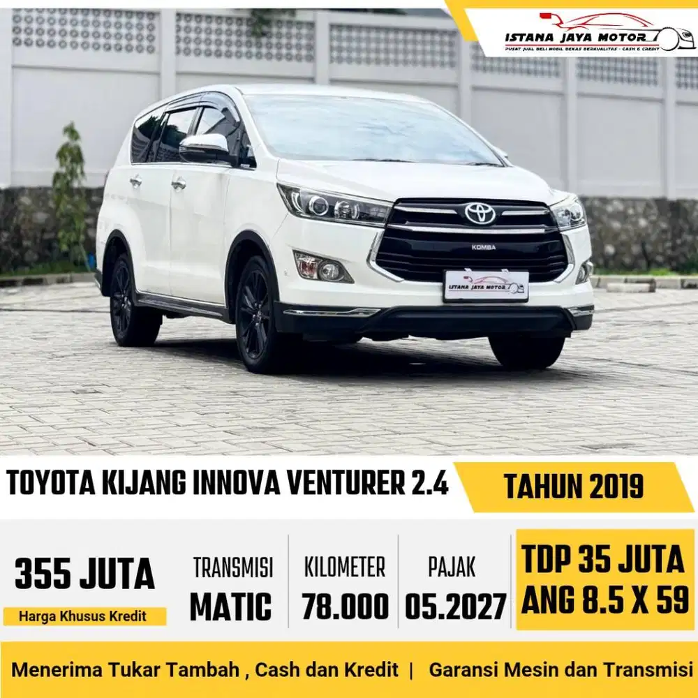 READY BARCODE !! Toyota Kijang Innova Venturer 2.4 Automatic 2019