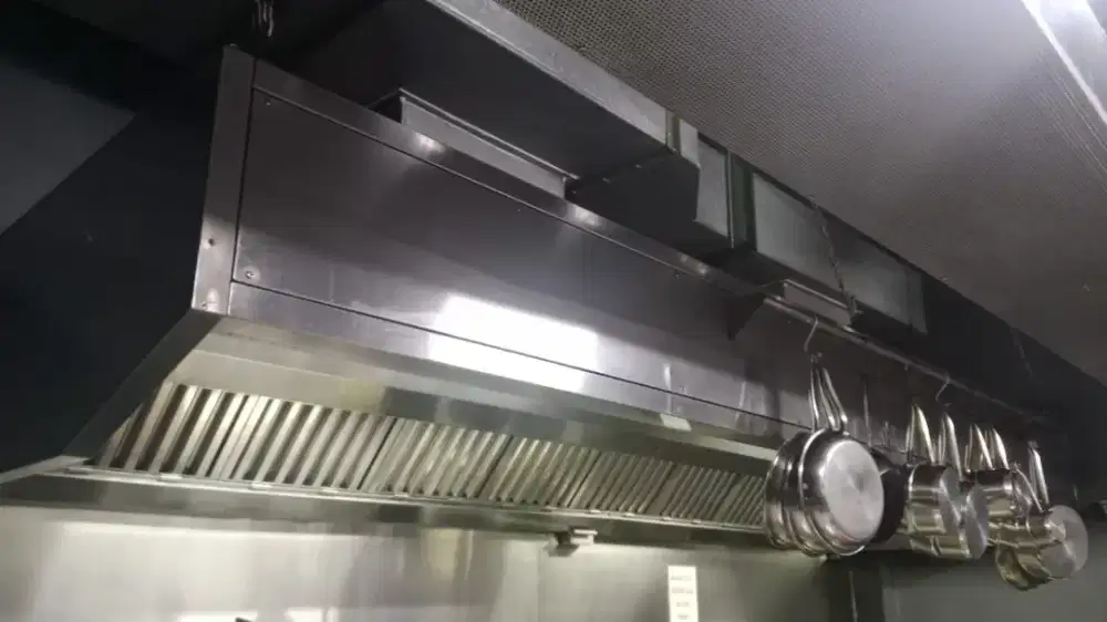 EXHAUST HOOD STAINLESS STEEL