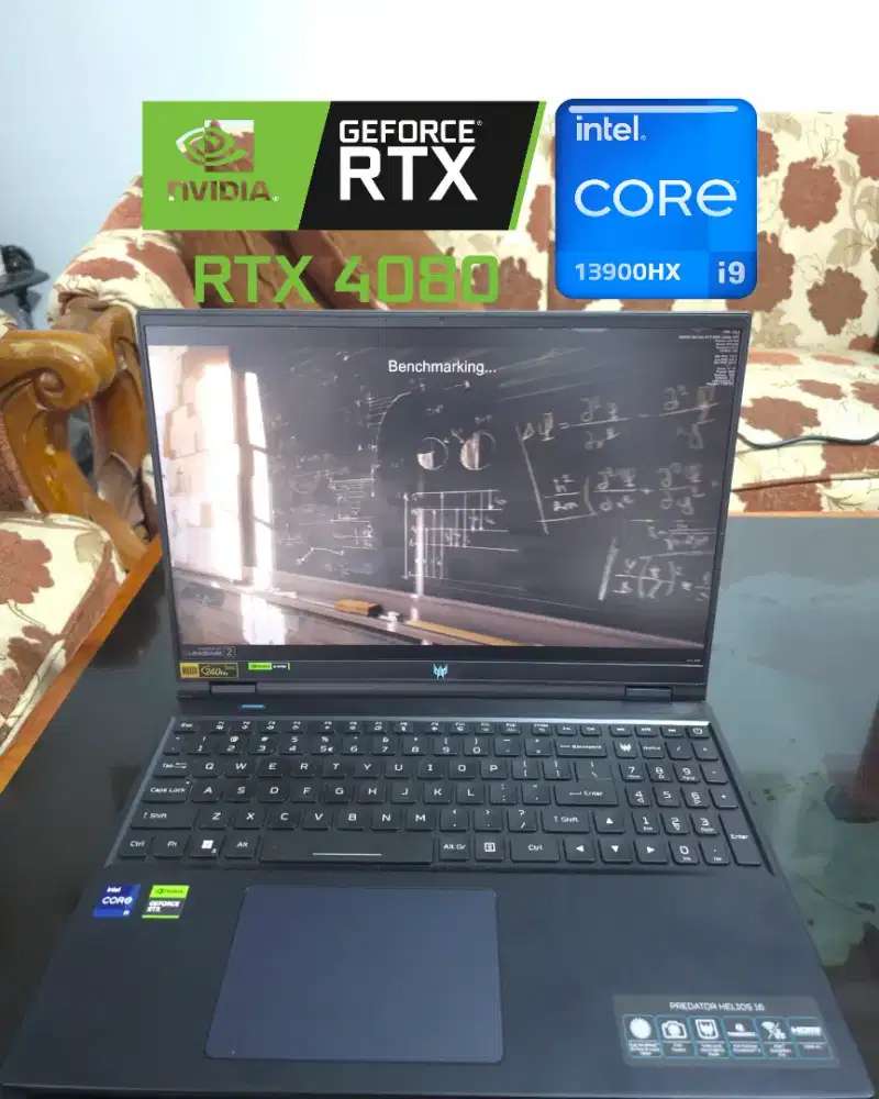 RTX 4080 laptop gaming high end ACER predator helios BKN ROG LEGION