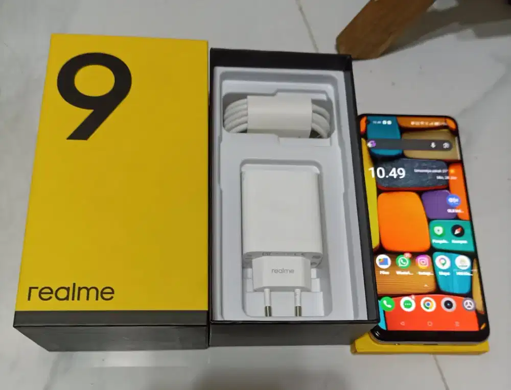 Realme 9 8/128gb lengkap