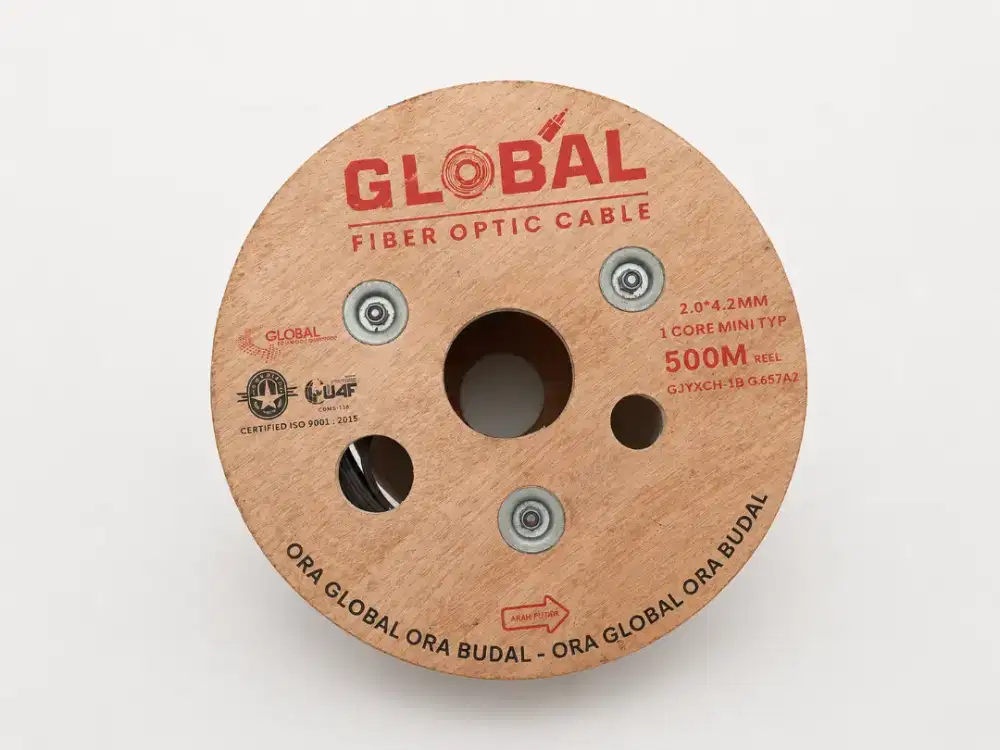 Fiber Cable 1 CORE MINI DROP CORE 3 SELING 500m