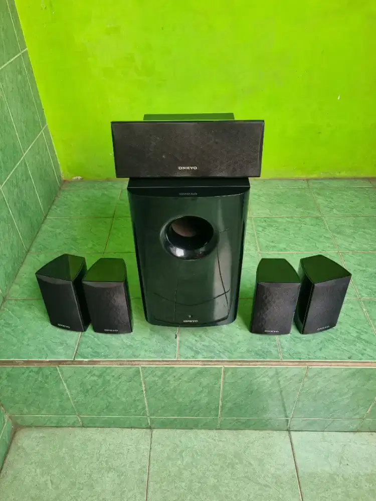 Home Theater Satelite 5.1 Channel ONKYO SKS-HT528 DTS Sound • FULL ORI