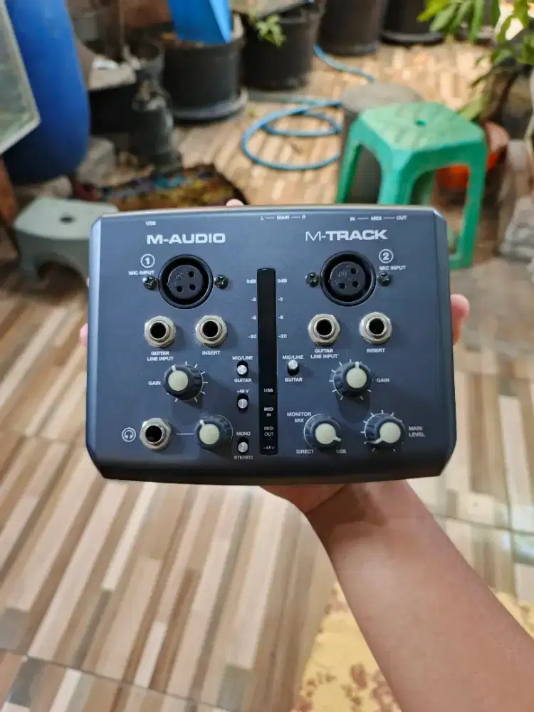 M-Track Two-Channel USB Audio/MIDI Interface