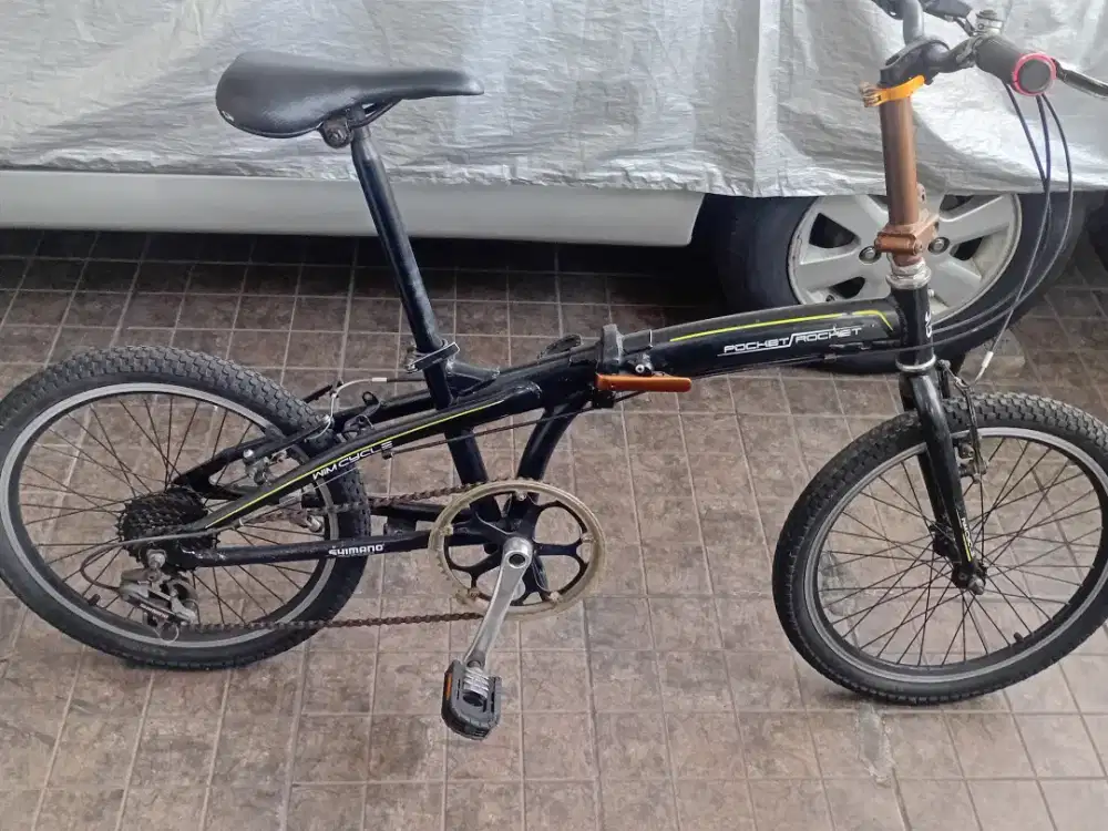 Sepeda lipat wim cycle pocket rocket 20'