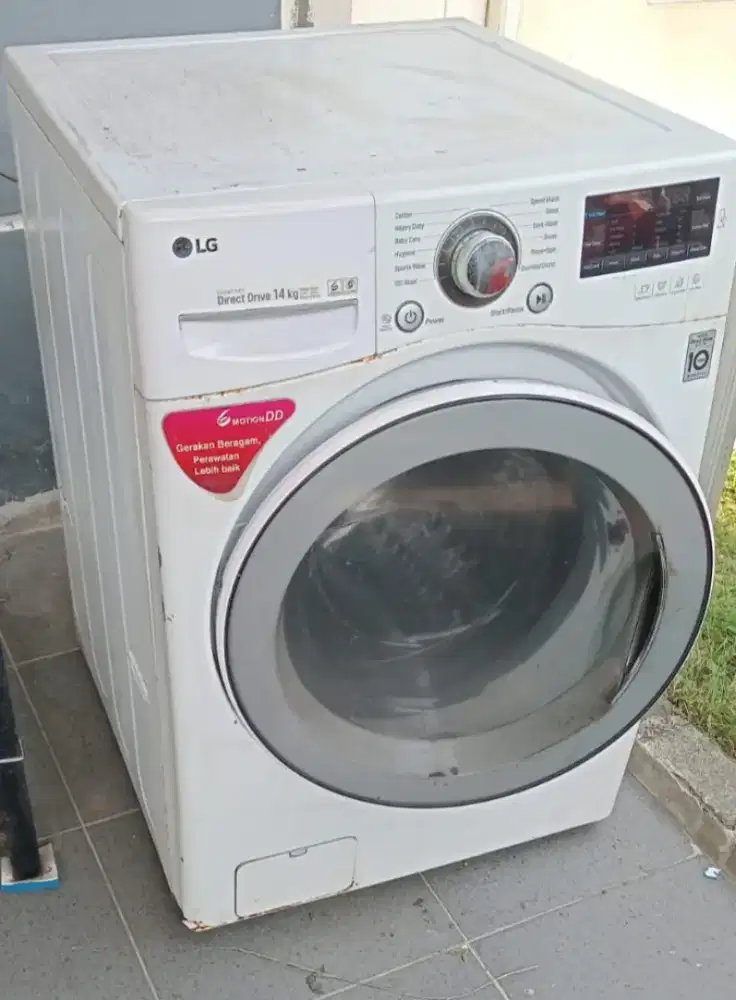 Mesin Cuci LG Second 14 dan 15 kg Kondisi Baik dan Siap Pakai