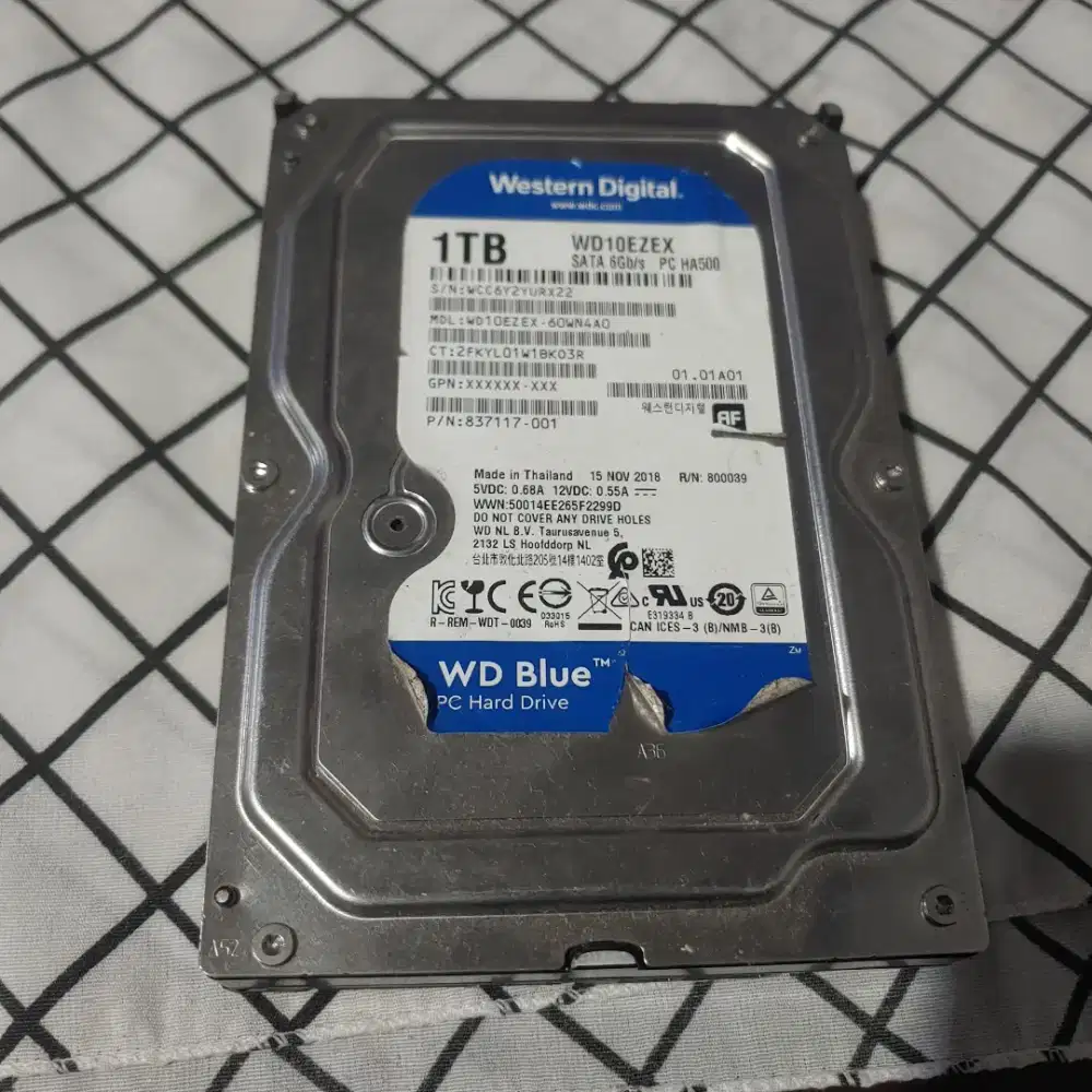 Hdd sata varian 1tb
