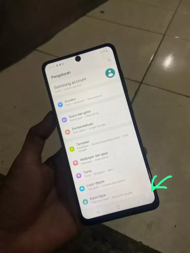 Samsung a51 8/256 NFC Resmi