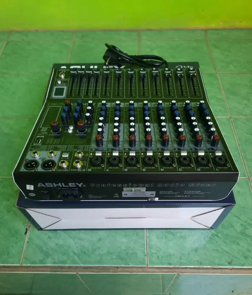 Mixer ASHLEY Super M8 Channel 99DSP • 100% NEW ORIGINAL •