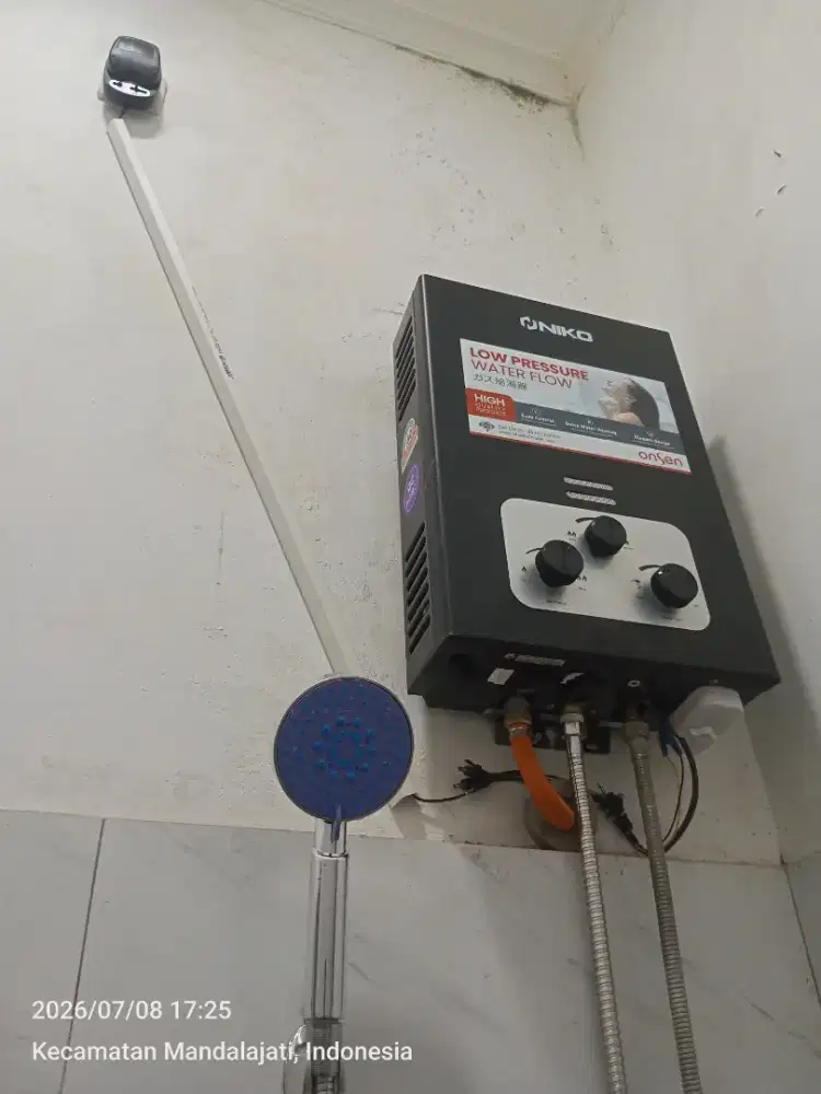 Water heater gas