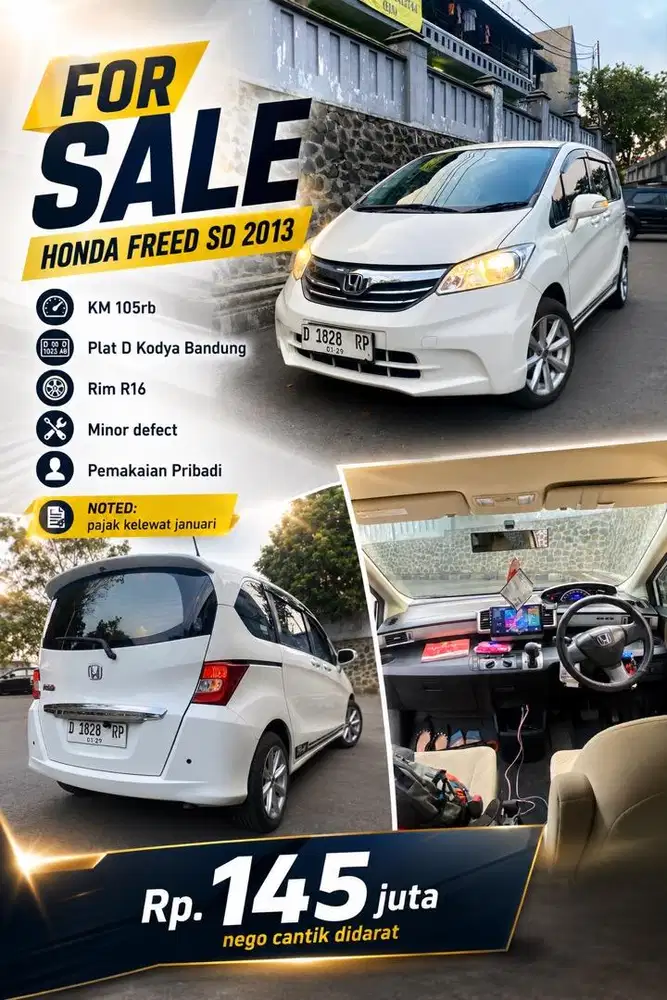 Honda Freed type SD 2013 Bensin