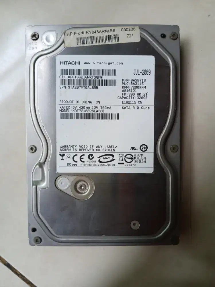 HDD HITACHI 320 GB