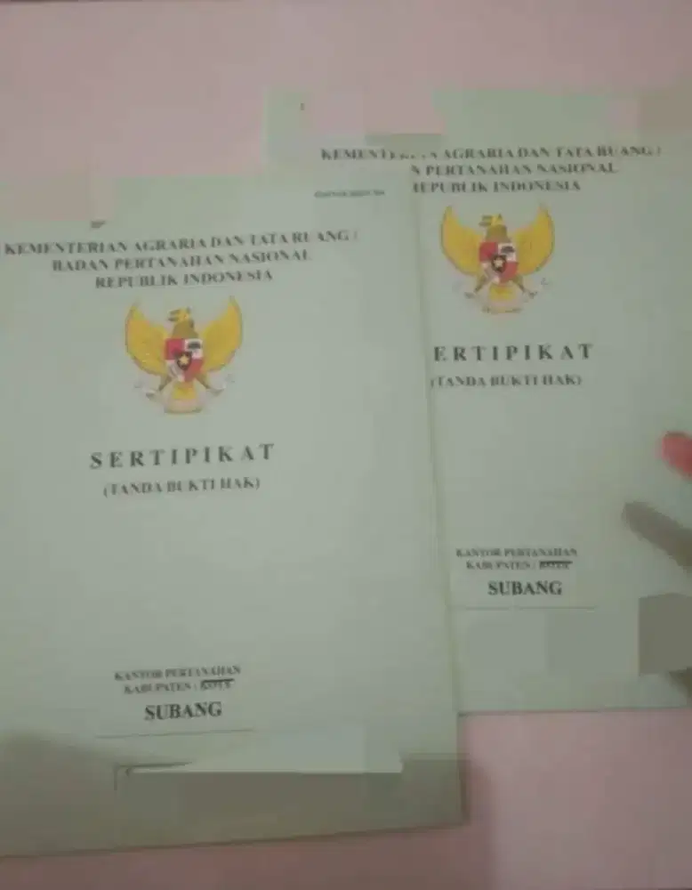 Jual rumah + tanah 2 sertifikat