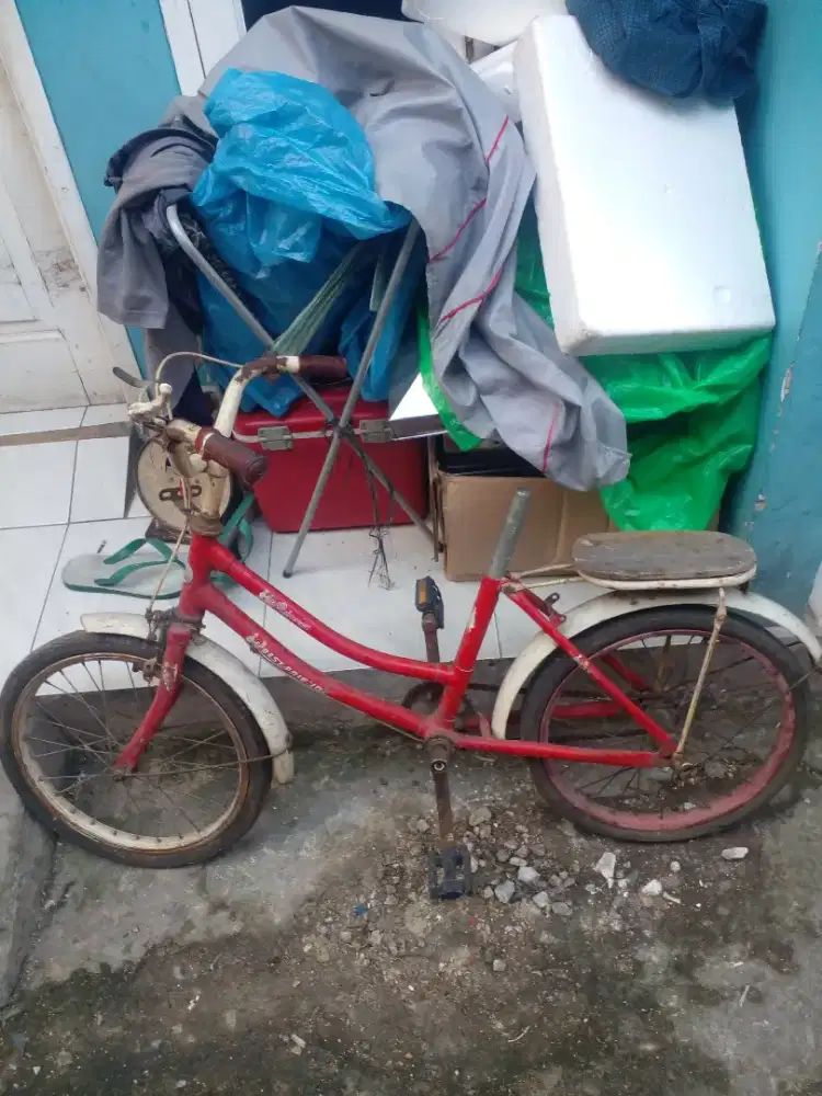 Sepeda mini anak jadul nerk best friend size 16
