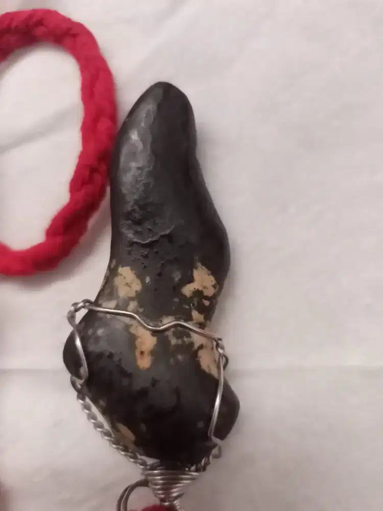 Batu akik fosil motif keris barang alami natural