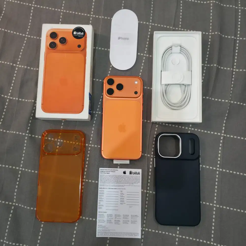 Iphone 17 pro max 512gb ibox blibli mei 2027 mulus fullset original