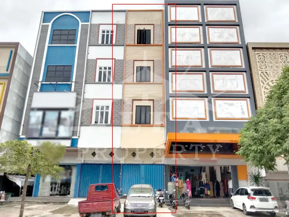 Sewa Ruko Pusat Kota Bangunan Full Beton Cck Kantor Showroom Kuliner