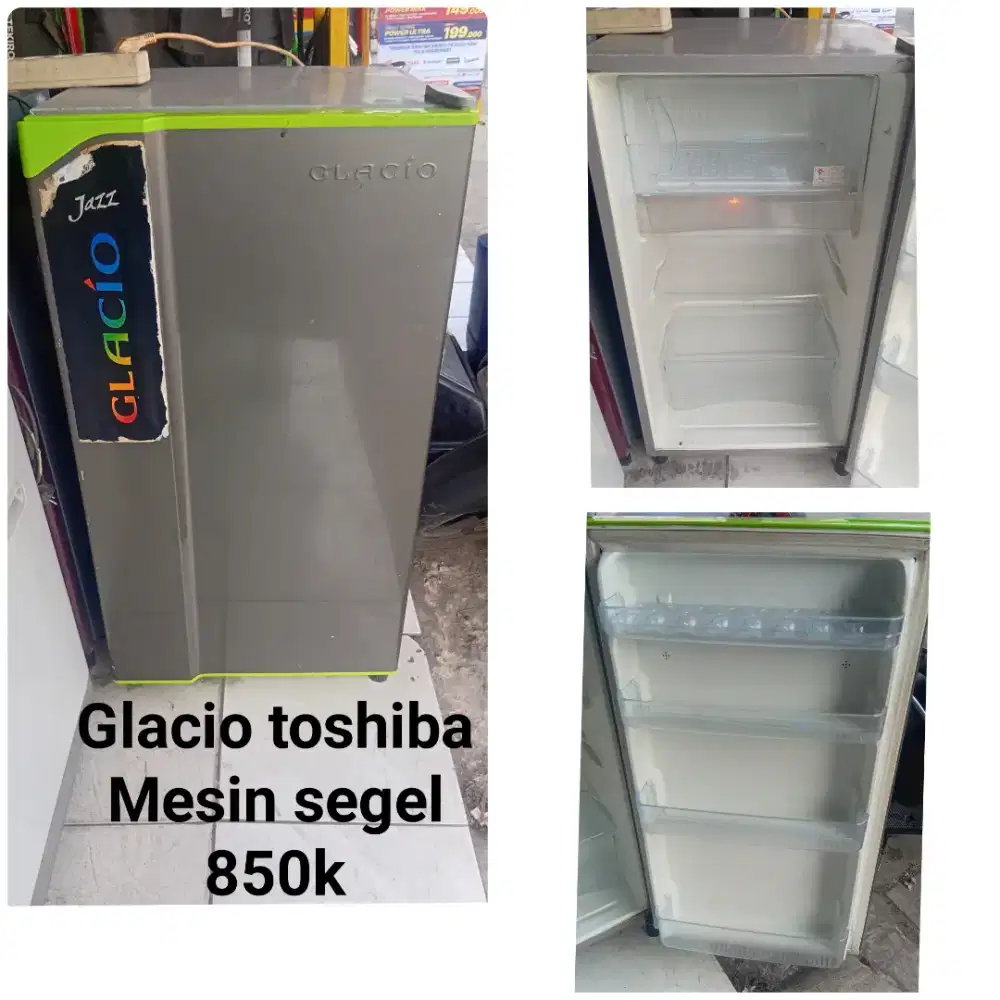 Kulkas TOSHIBA bekas bergaransi