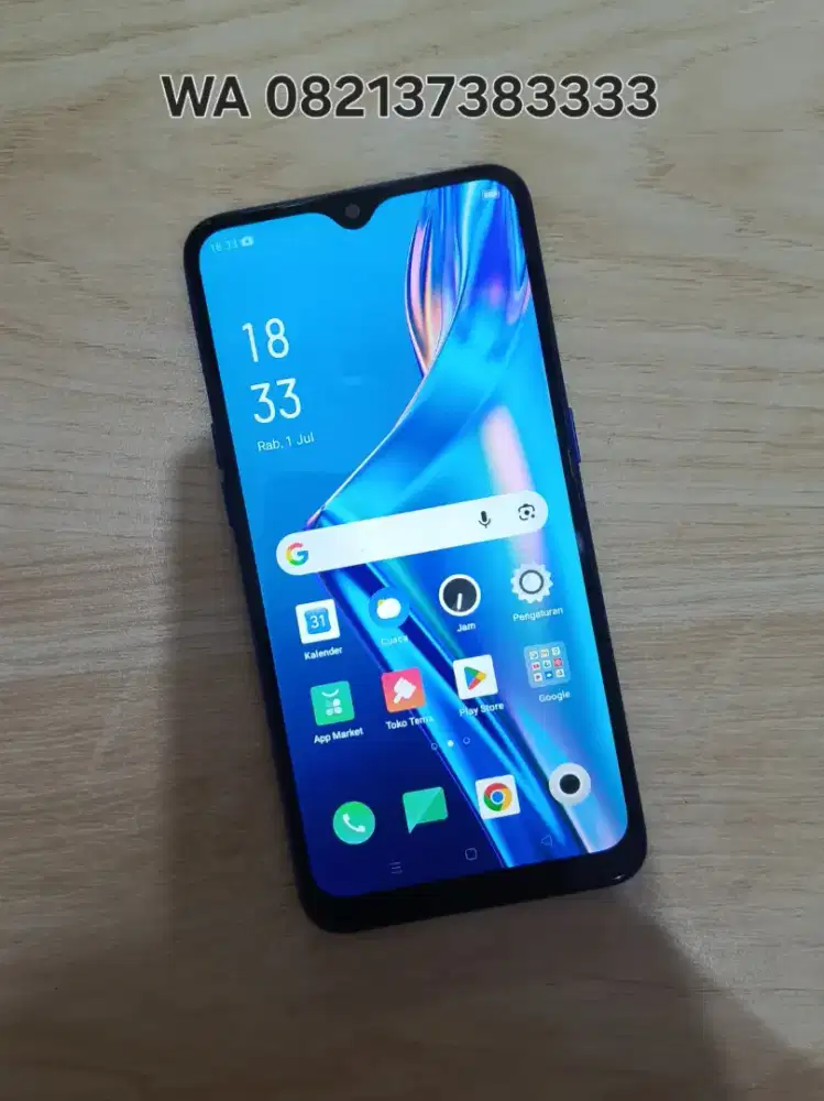 Oppo A12 3/32 Normal 100% - HP Bekas Handphone Second Murah Tested