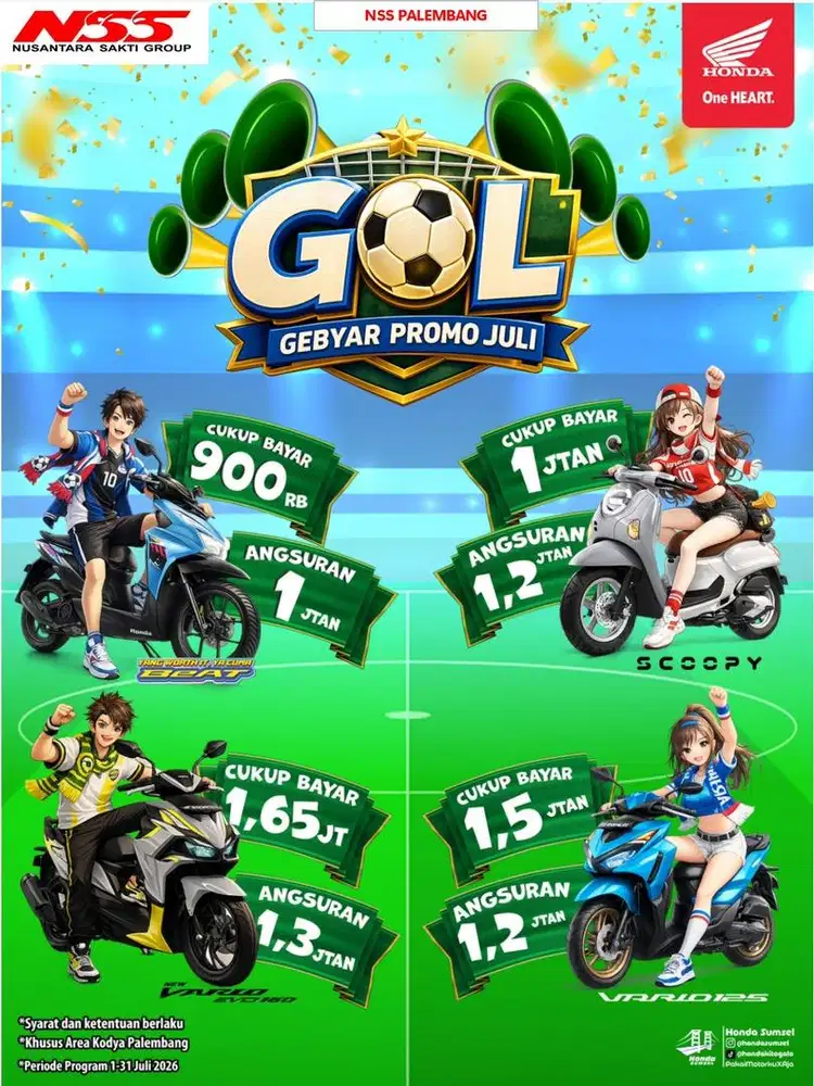 Promo di bulan juli