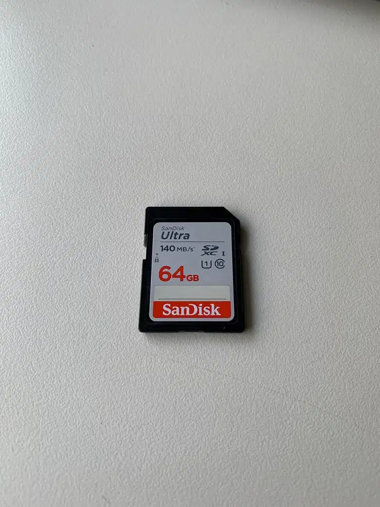 Dijual SD Card Sandisk SDXC 64gb.