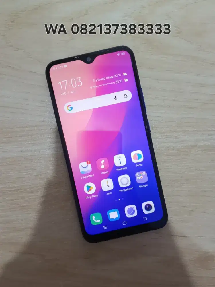 Vivo Y15 4/64 Normal 100% - HP Bekas Handphone Second Murah Tested