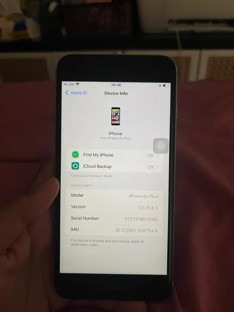 Iphone 6S plus wifi only