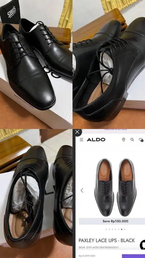 ALDO SEPATU COWO ORI