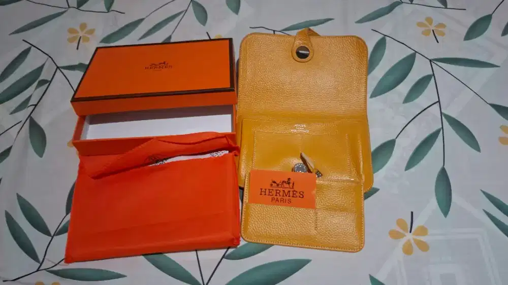 Dompet hermes ori lengkap tanpa tas