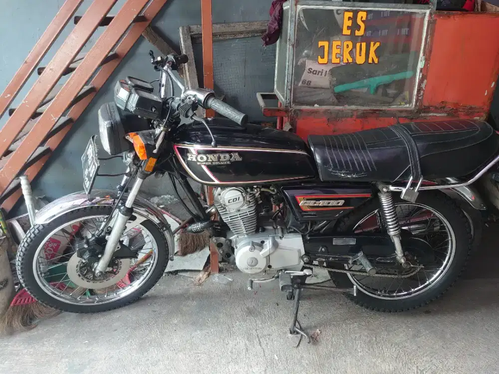 Motor honda GL 100 cepe cepek GL100 GL-100 net