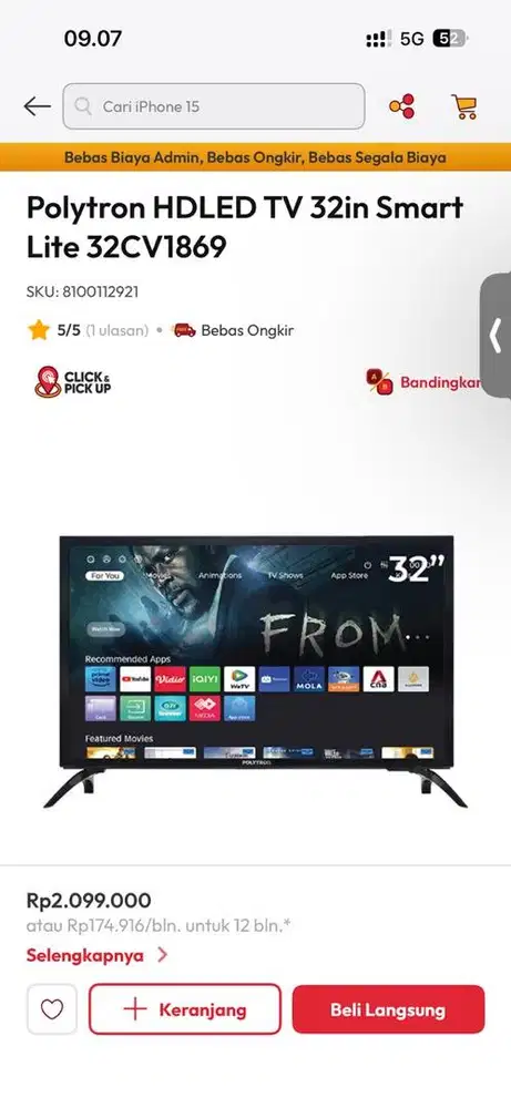 Promo tv polytron