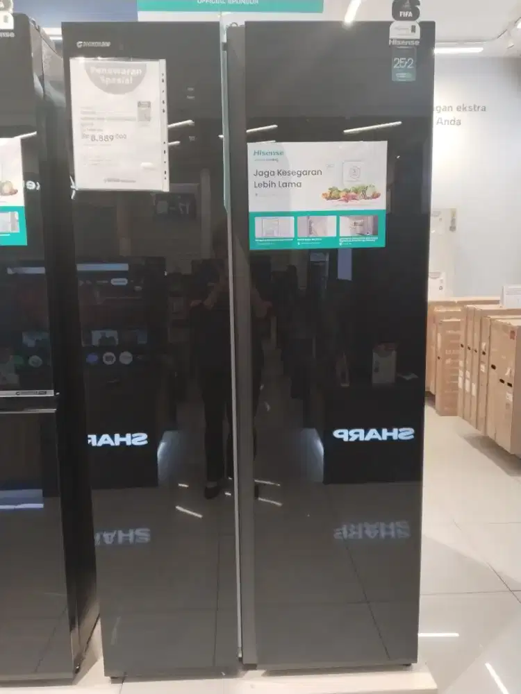 KULKAS HISENSE SBS 591 LTR