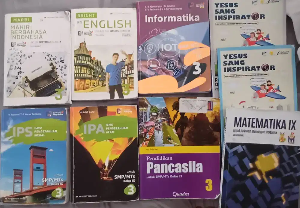 Buku Erlangga kelas 8