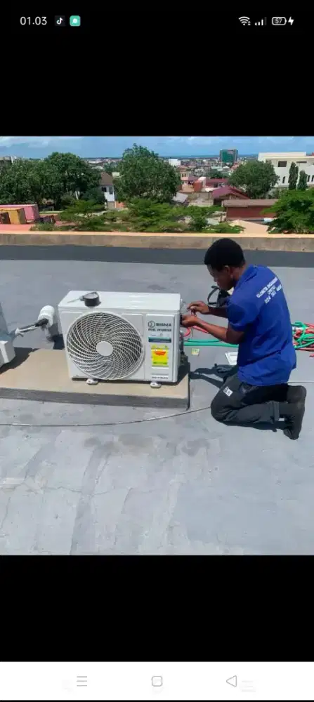 Jasa servis AC kulkas mesin cuci kompa air