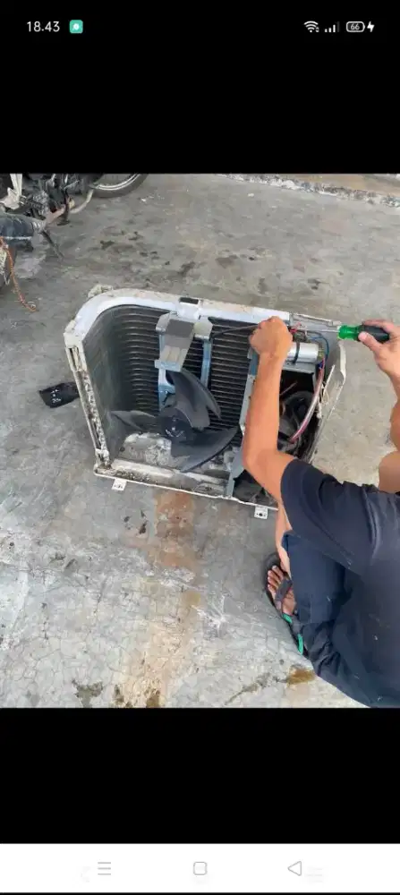Jasa servis AC kulkas mesin cuci kompa air