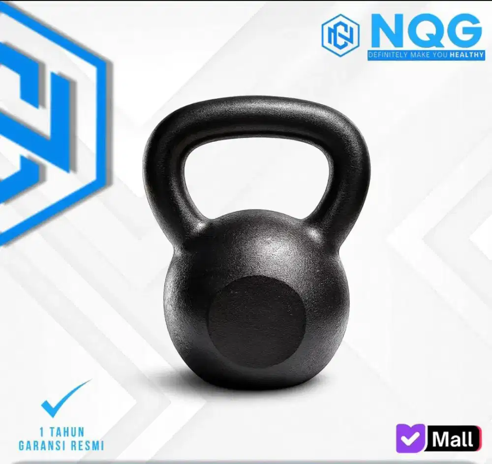 Fitness Gym Kettlebell Besi 16Kg20,24,28,32kgTotal240kgBeban