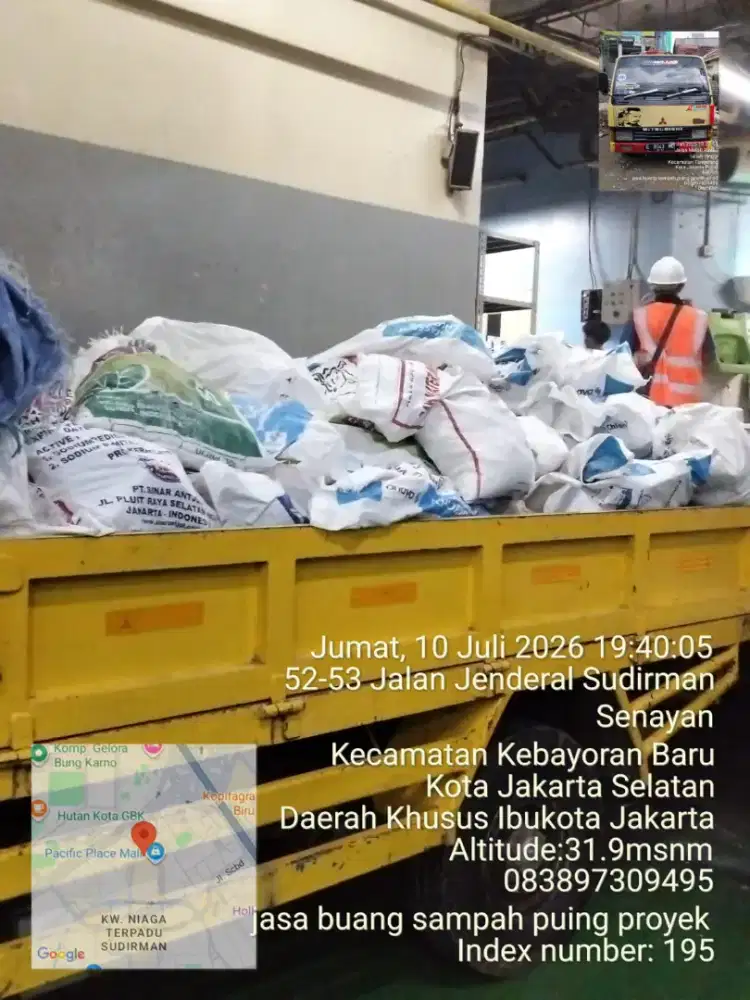 Jasa buang puing dan buang tanah