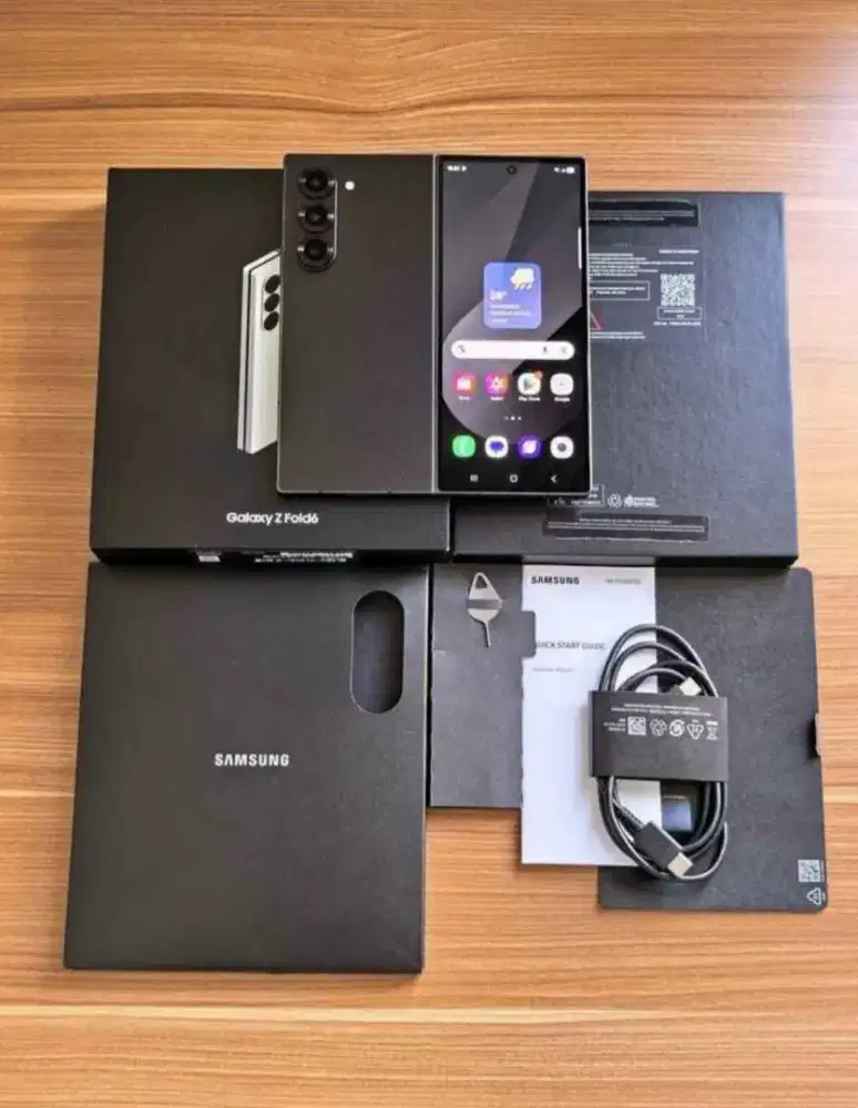 Samsung Z Fold 6 SEIN 1tb mantap