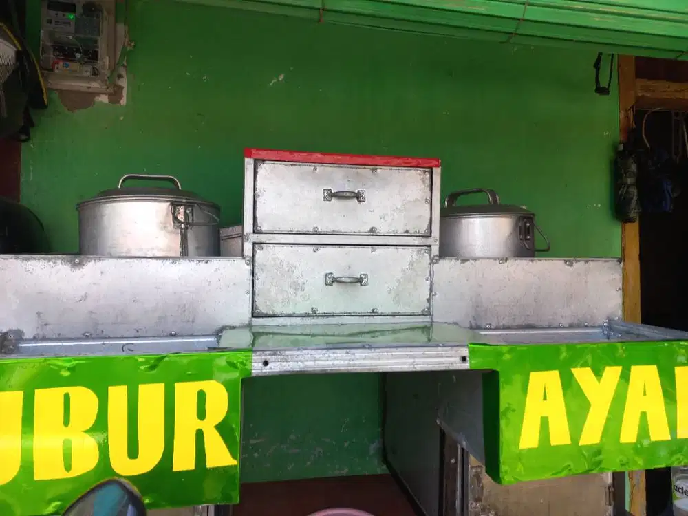 Dijual gerobak motor + dandang 2