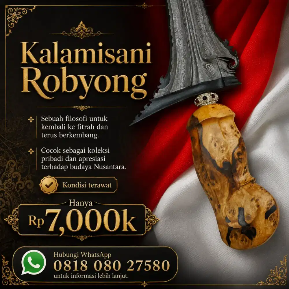 Keris Kalamisani Robyong