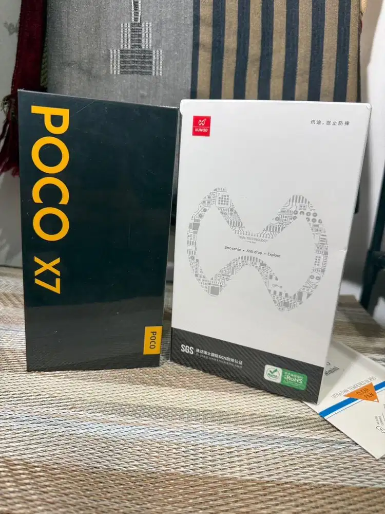 Poco X7 5G 12/512 baru non repack silver