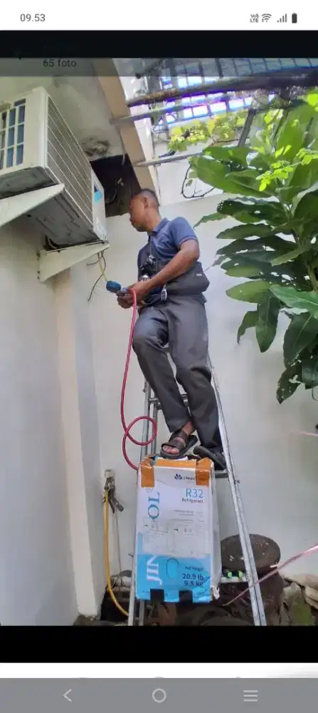 Jasa servis AC kulkas mesin cuci kompa air
