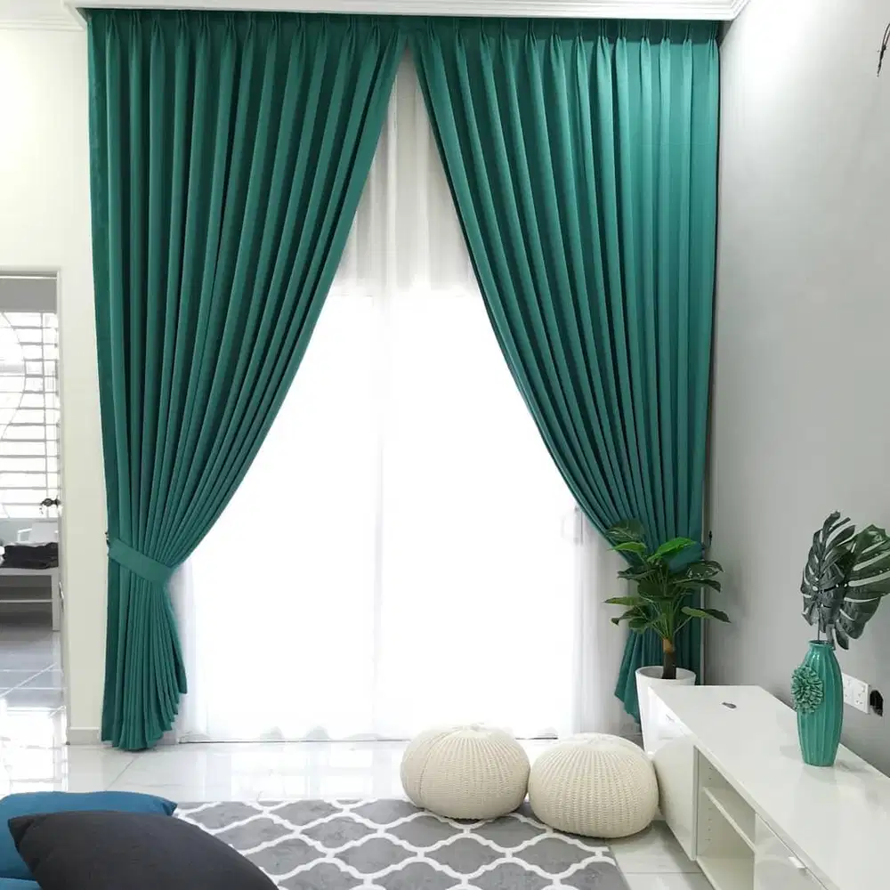 Termewah Gorden Pasang Wallpaper Korden Gordeng Horden Roller Blind