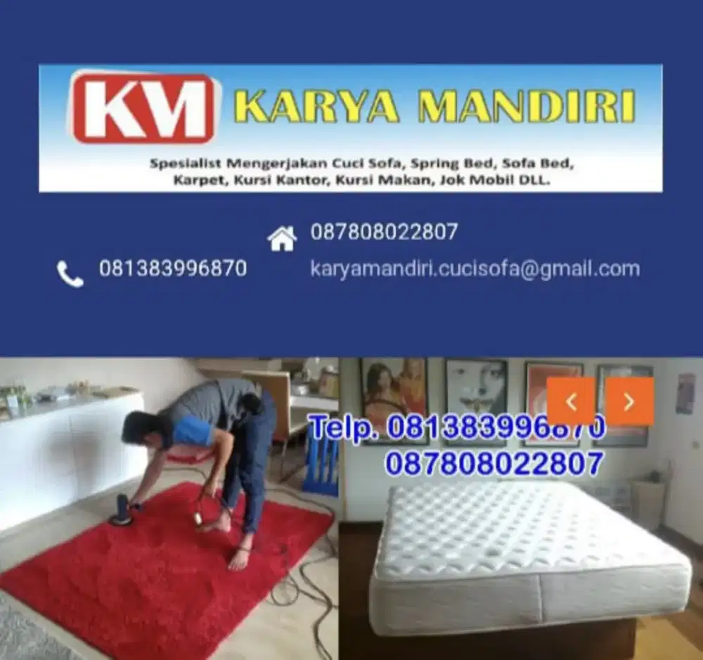 Jasa cuci sofa panggilan Jakarta,Depok,Tangerang selatan dansekitarnya